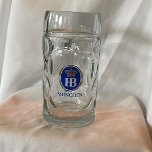 Hofbrau MunchenGlass Beer Stein